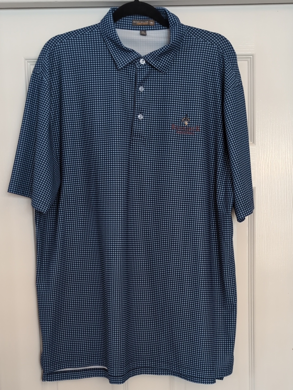 Men's PETER MILLAR Summer Comfort Bluejack National Polo Golf Shirt